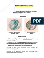 GEOMETRIC DESIGNS (Activity)