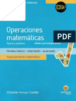 operaciones matematicas