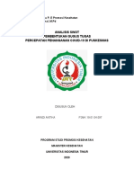 Tugas Promkes - Analisis SWOT