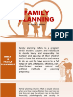 FAMILY PLANNING AUDIO PPT