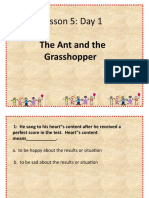 Ant and The Grasshopper