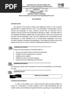 Module 1. Tourism Impacts (THCC 227)