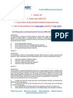 Vendor: HP Exam Code: HPE6-A71 Exam Name: Aruba Certified Mobility Professional Exam Part of New Questions From