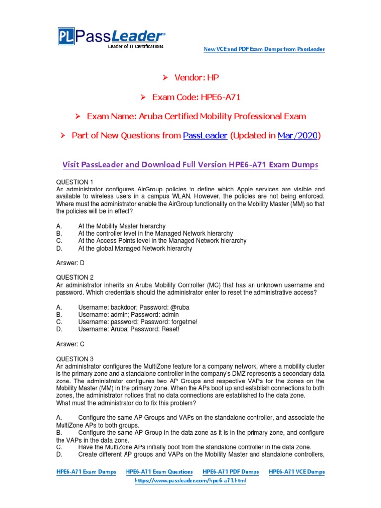 HPE2-B02 Lerntipps