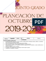 00 Octubre - 5to Grado 2019