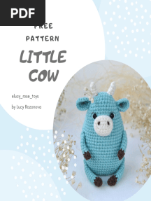 Free Pattern: Little COW
