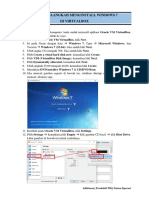 Langkah-langkah Menginstall Windows 7 Di Virtualbox