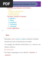 Chapter 1 Introduction To The Theory of Computation