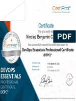 DevOps Essentials Professional Certificate