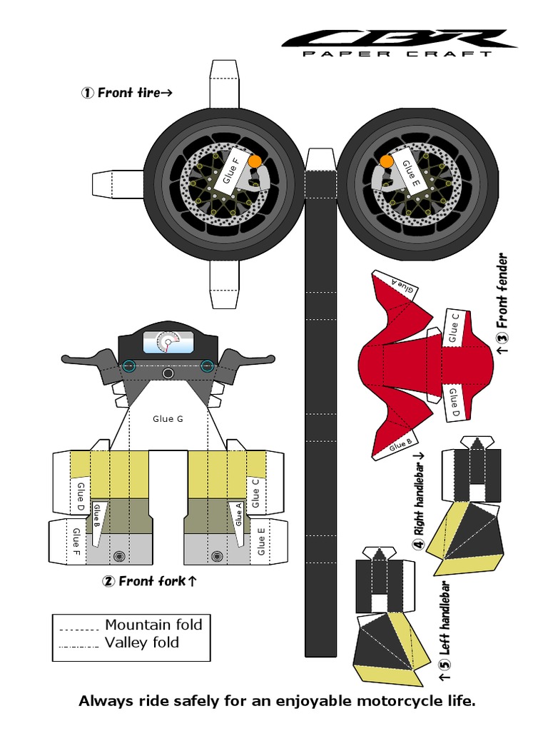Front Tire : Mountain Fold Valley Fold | PDF | Human Powered Transport ...