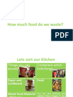 Activity 1 How Much Food Do We Waste