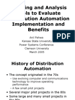 Planning and Analysis Tools To Evaluate Distribution Automation Implementation and Benefits