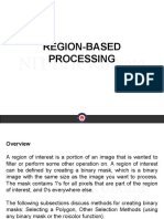 Region-Based Processing: NITTTR Kolkata