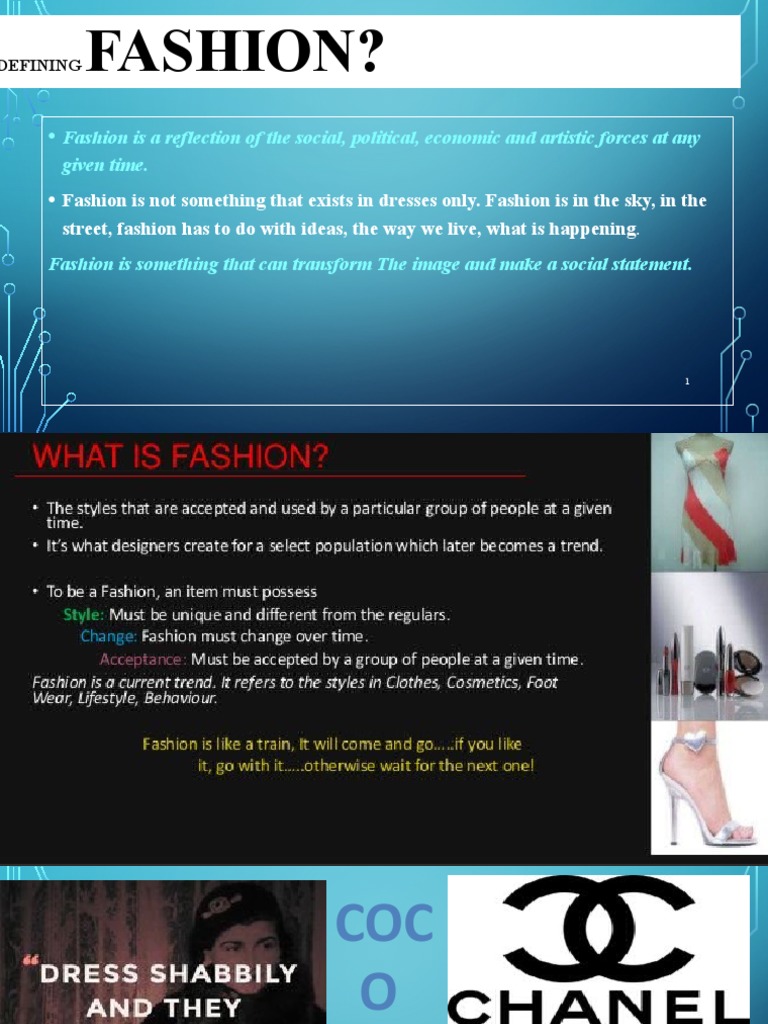 Understanding Fashion Fundamentals | PDF | Costume | Clothing
