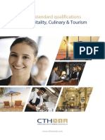 For Hospitality, Culinary & Tourism: Gold Standard Qualifications