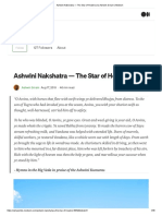 Ashwini Nakshatra — The Star of Healers