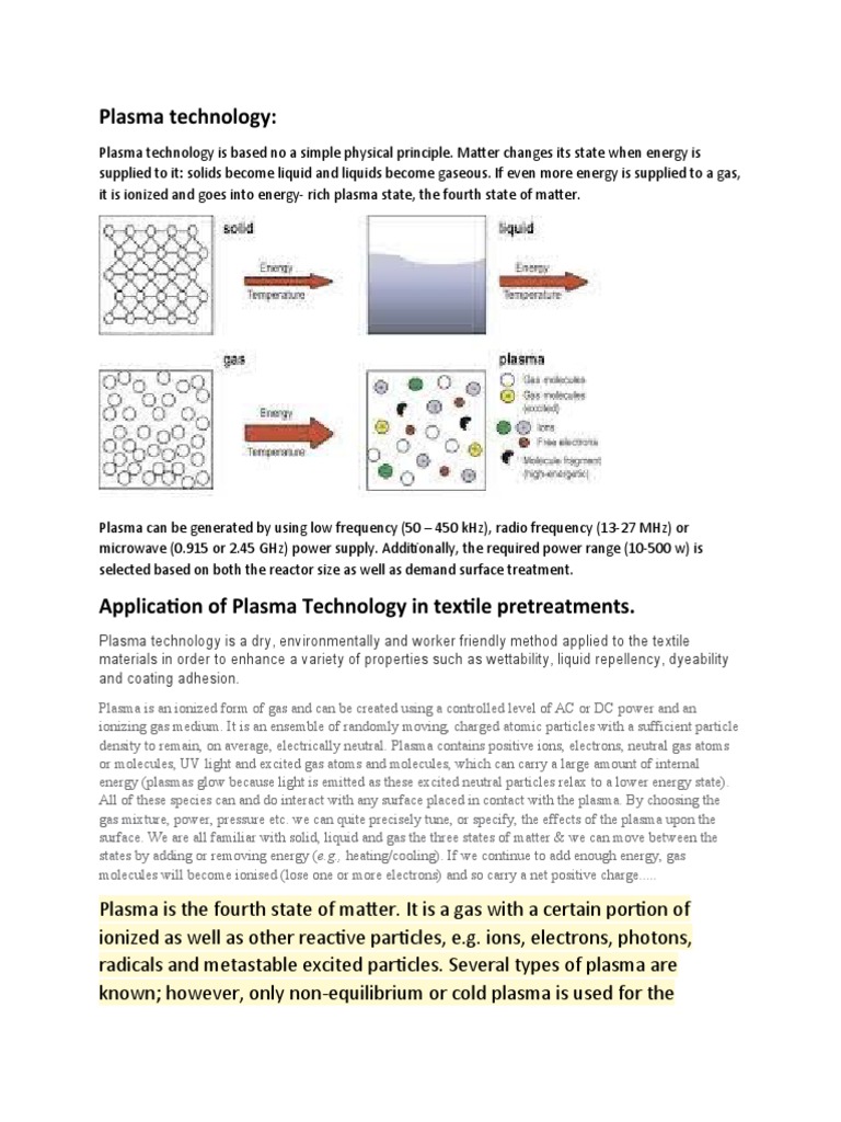 Plasma | PDF | Plasma (Physics) | Ionization