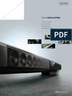 Audio and Video Product Brochure