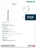 Robinet Simple Temporisée Pour Douche 27400 - PRESTO DL 400 SE® Applique