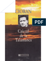 Emil Cioran - Caietul de La Talamanca