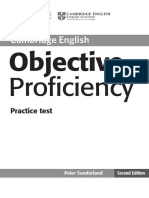 Objective Proficiency Practice Test