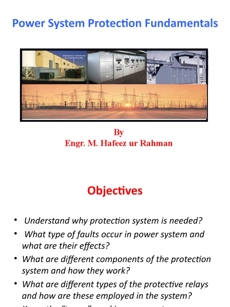 Power System Protection Fundamentals PDF