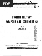 Download DA PAM 30-4-4 Foreign Weapons and Military Equipment u Vol 1 Artillery 29 August 1955 by Paul D Carrier SN49181445 doc pdf