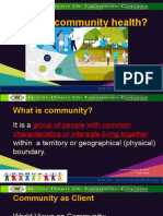 Community Health and Community Health Nursing - PPT