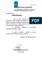 Microbanck Certificado