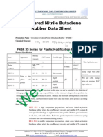 Powdered Nitrile Butadiene Rubber Data Sheet