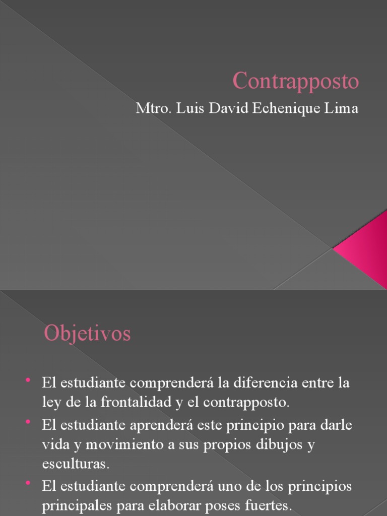 Contraposto y Curva Praxiteliana | PDF | Escultura | Estética