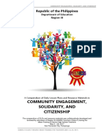 Community Engagement, Solidarity, And Citizenship DLP Appendices