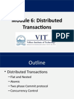 Module 6: Distributed Transactions