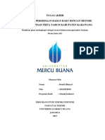 Analisis Biaya Persediaan Bahan Baku Dengan Metode Teknik MRP Di Pdam Tirta Tarum Kabupaten Karawang