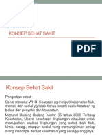 Konsep Sehat Sakit