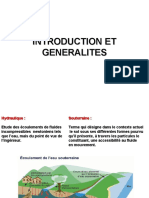 Hydraulique Souterraine Chapitre 1