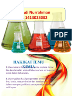 PPT Hakikat Ilmu Kimia