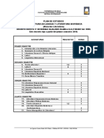 Plan de Estudios Mención en Literatura