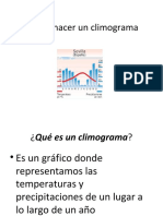 Cómo elaborar un climograma y analizar sus datos