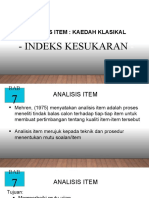 T7 - Analisis Item