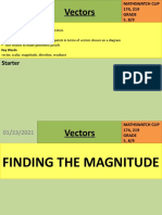 Vectors Magnitude 1