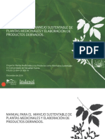 Manual Para El Manejo Sustentable de Plantas Medicinales