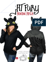 Toothless Hoodie Hack Sewing Pattern