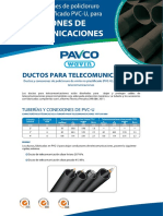 Tuberias Ductos Telefonicos PavcoWavin Peru