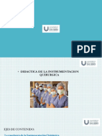 La Enseñanza de La Instrumentacion Quirurgica - UNSI