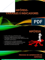 1.1.3 Hipotesis y Variables