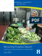 Recycling Progress Report