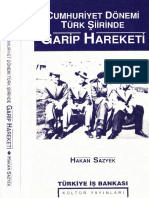 1908-Cumhuriyet Donemi Turk Shiirinde Qerib Hereketi-Xaqan Sazyek-1996-399s