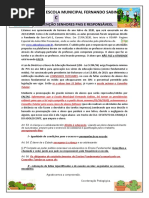 Bilhete para Os Pais-Responsáveis