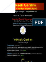 Yuksek Gerilim Nedir Kalenderli